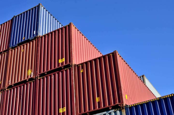 Transport maritime de containers Île-de-France